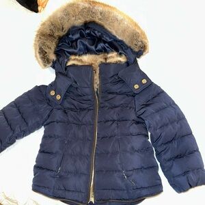 Kids hooded coat